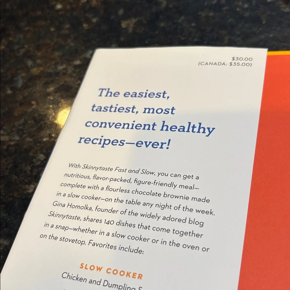 GUC #1 NY Times Best Seller Skinny Taste Fast and Slow Cookbook